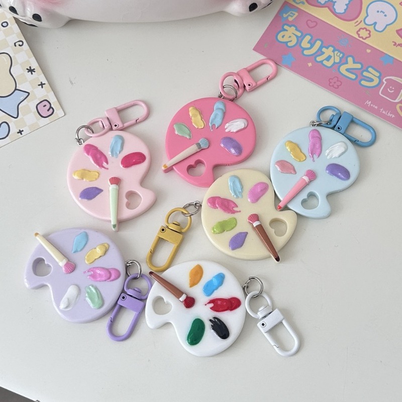 Women Accessories Drawing - 3Pcs Creative Resin Drawing Board Pendant