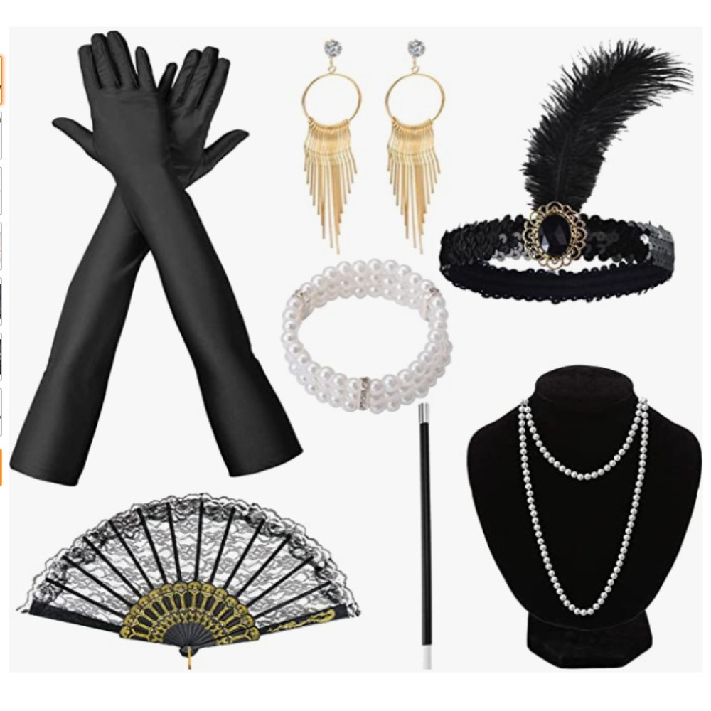 Women'S Accessories In The 1920S - Fashion Cosplay Hair Accessories 1920s Great