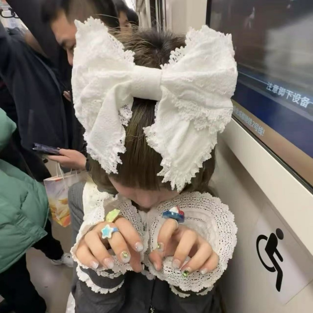 Y2K Lolita Lovely Lace Headban - đánh giá và giá Women'S Accessories Louis Vuitton
