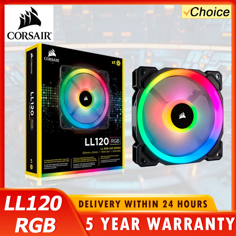 CORSAIR LL120 RGB 120mm Dual L - đánh giá và giá Ring Set Adjustable