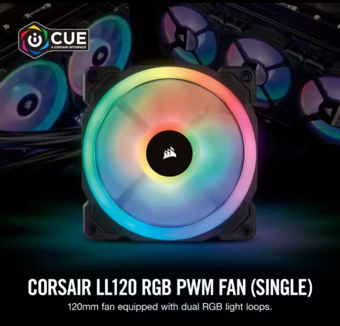 CORSAIR LL120 RGB 120mm Dual L - đánh giá và giá Ring Set Adjustable