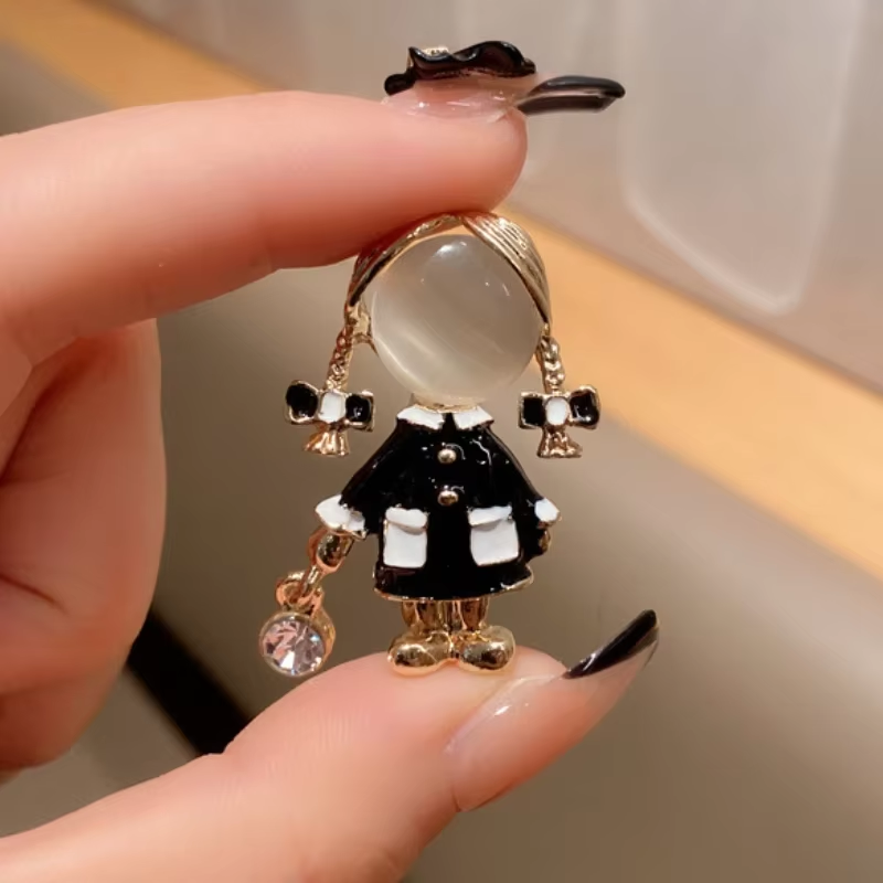 Exquisite Cute Little Girl Bla - đánh giá và giá Women Jewelry Accessories For Black Dress