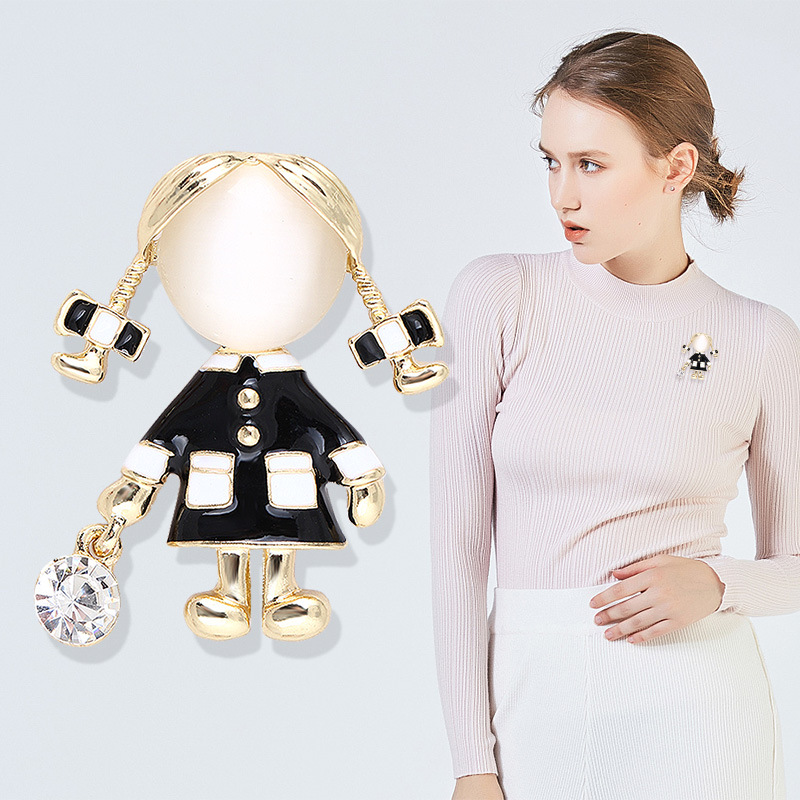 Exquisite Cute Little Girl Bla - đánh giá và giá Women Jewelry Accessories For Black Dress