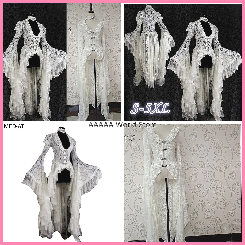 Gothic White Lace Dress Victor - đánh giá và giá Women'S Accessories Louis Vuitton
