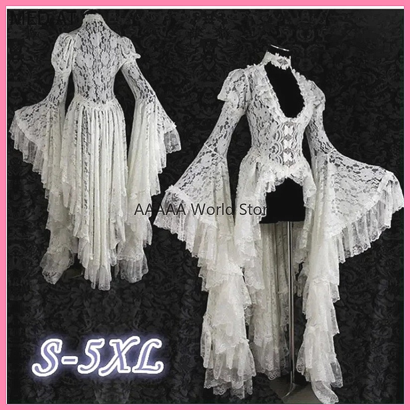 Gothic White Lace Dress Victor - đánh giá và giá Women'S Accessories Louis Vuitton