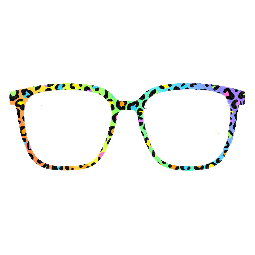 Trendy Rainbow Leopard Print S - đánh giá và giá Women Accessories Trendy
