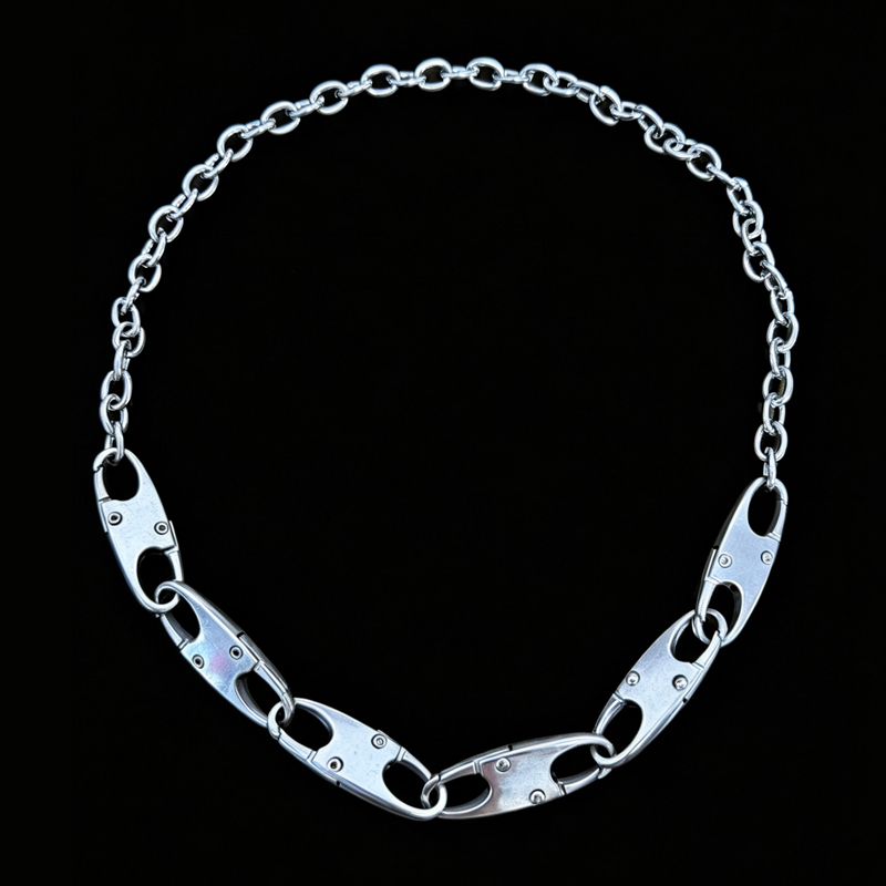 Punk Jewelry Buckle Chain Neck - đánh giá và giá Women'S Accessories In The 90S