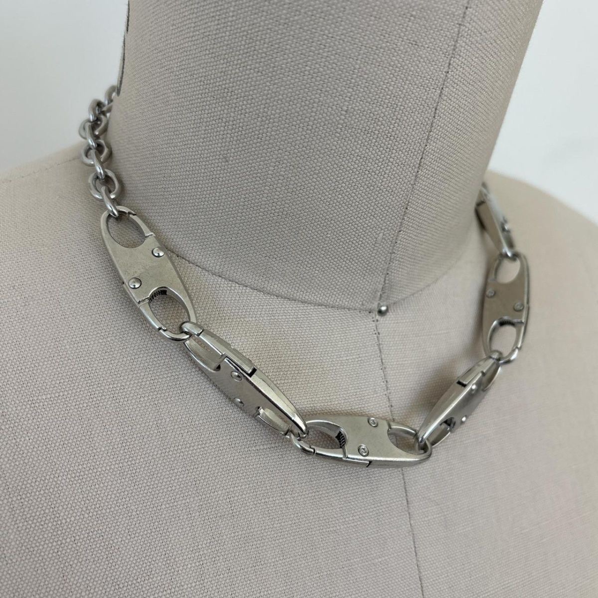Punk Jewelry Buckle Chain Neck - đánh giá và giá Women'S Accessories In The 90S