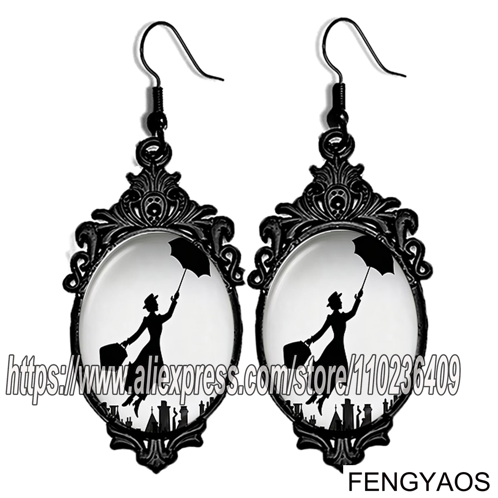 New Black Mary Poppins Dangle  - đánh giá và giá Women Jewelry Accessories For Black Dress