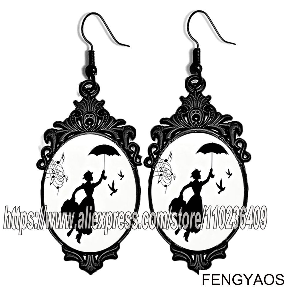New Black Mary Poppins Dangle  - đánh giá và giá Women Jewelry Accessories For Black Dress
