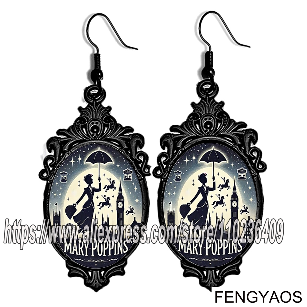 New Black Mary Poppins Dangle  - đánh giá và giá Women Jewelry Accessories For Black Dress