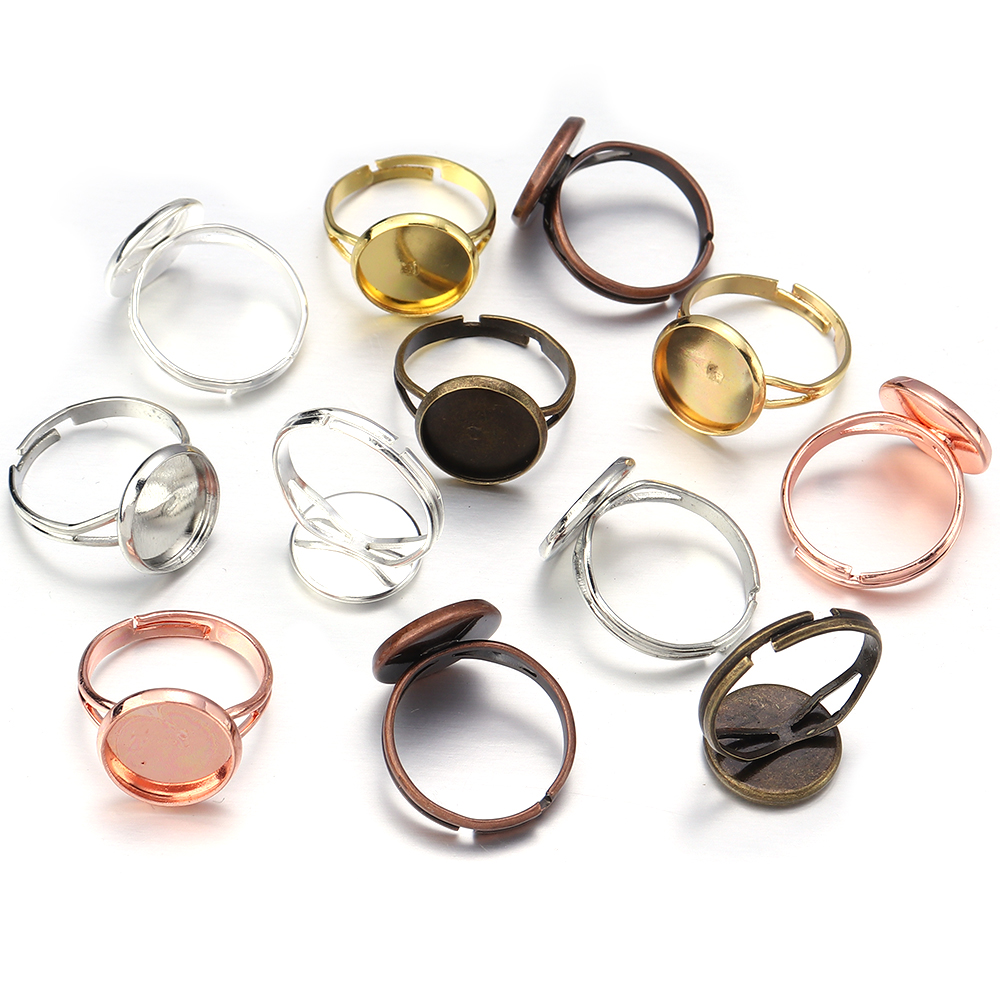 10Pcs/Lot Adjustable Blank Rin - đánh giá và giá Ring Set Adjustable