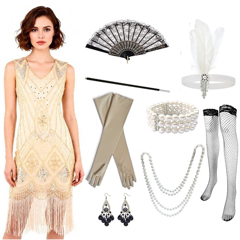 Women's Flapper Dress 1920s Vi - đánh giá và giá Women'S Accessories In The 1920S