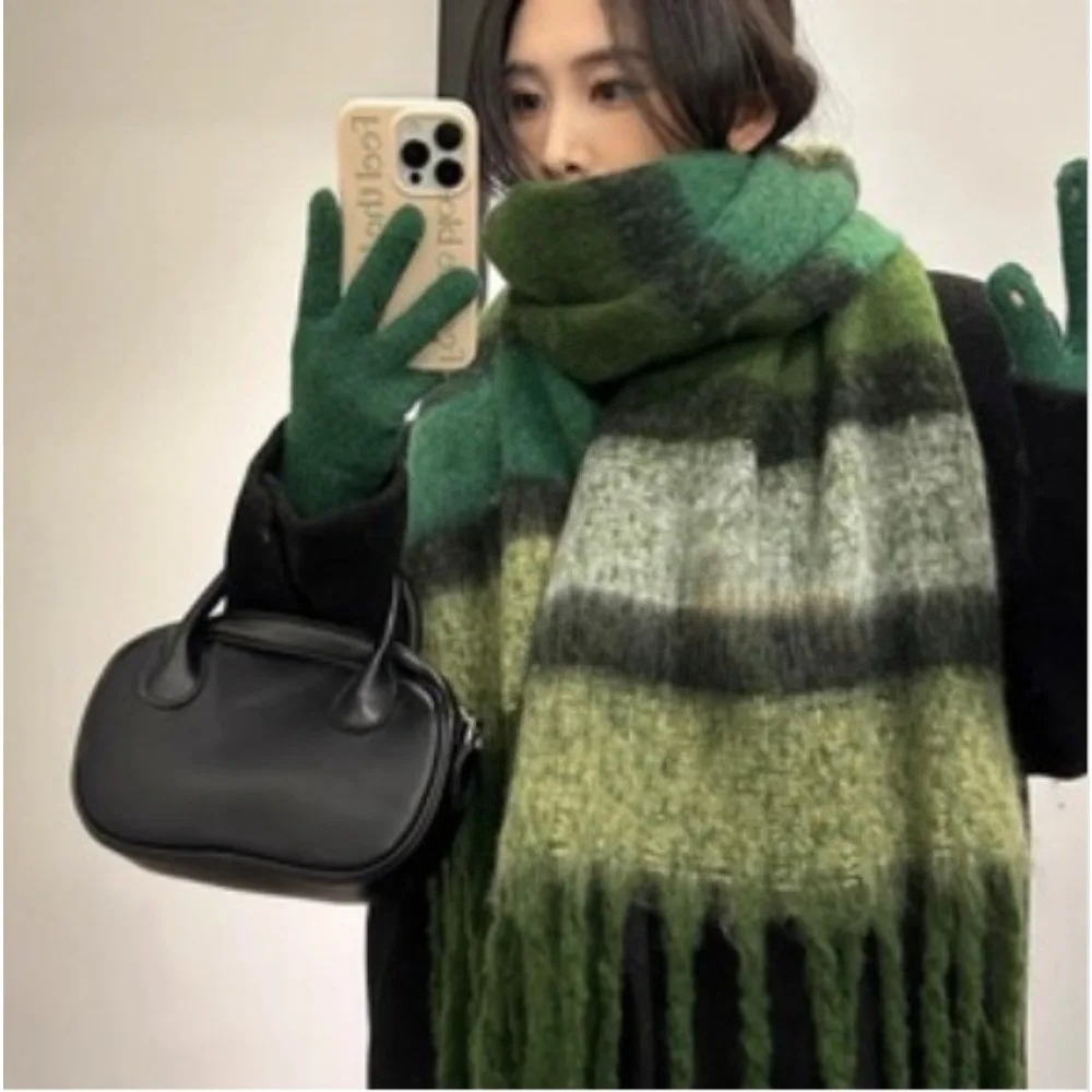 230*40cm Mallard Premium Winte - đánh giá và giá Women'S Korean Accessories