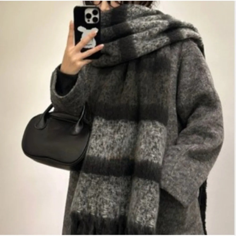 230*40cm Mallard Premium Winte - đánh giá và giá Women'S Korean Accessories