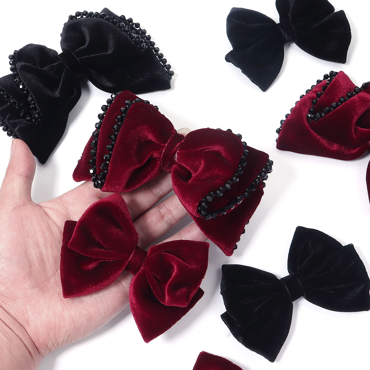 Wine Red Black Classics Style  - đánh giá và giá Women Jewelry Accessories For Black Dress
