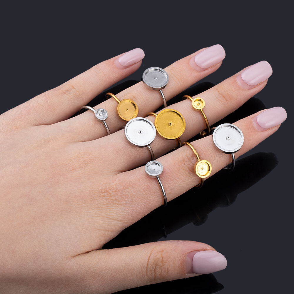 10pcs Adjustable Open Finger R - đánh giá và giá Ring Set Adjustable