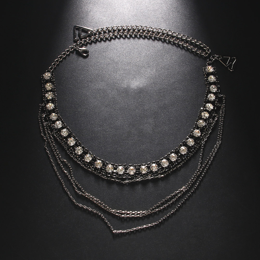 Stonefans Black Layered Should - đánh giá và giá Women Jewelry Accessories For Black Dress
