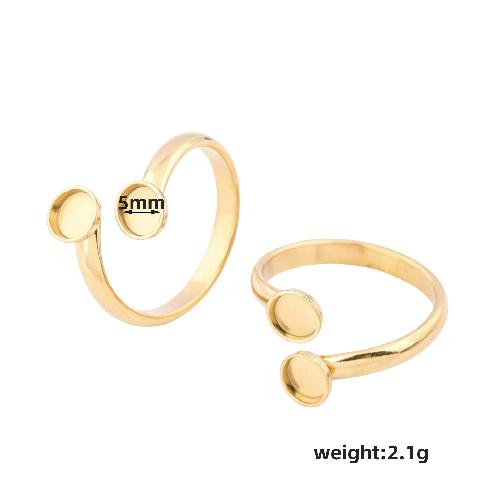 10pcs Stainless Steel Adjustab - đánh giá và giá Ring Set Adjustable