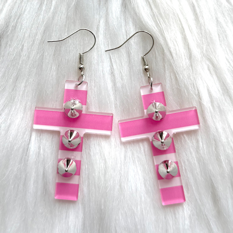 Y2K Jewelry Dots Beard Cross E - đánh giá và giá Women'S Accessories In The 90S