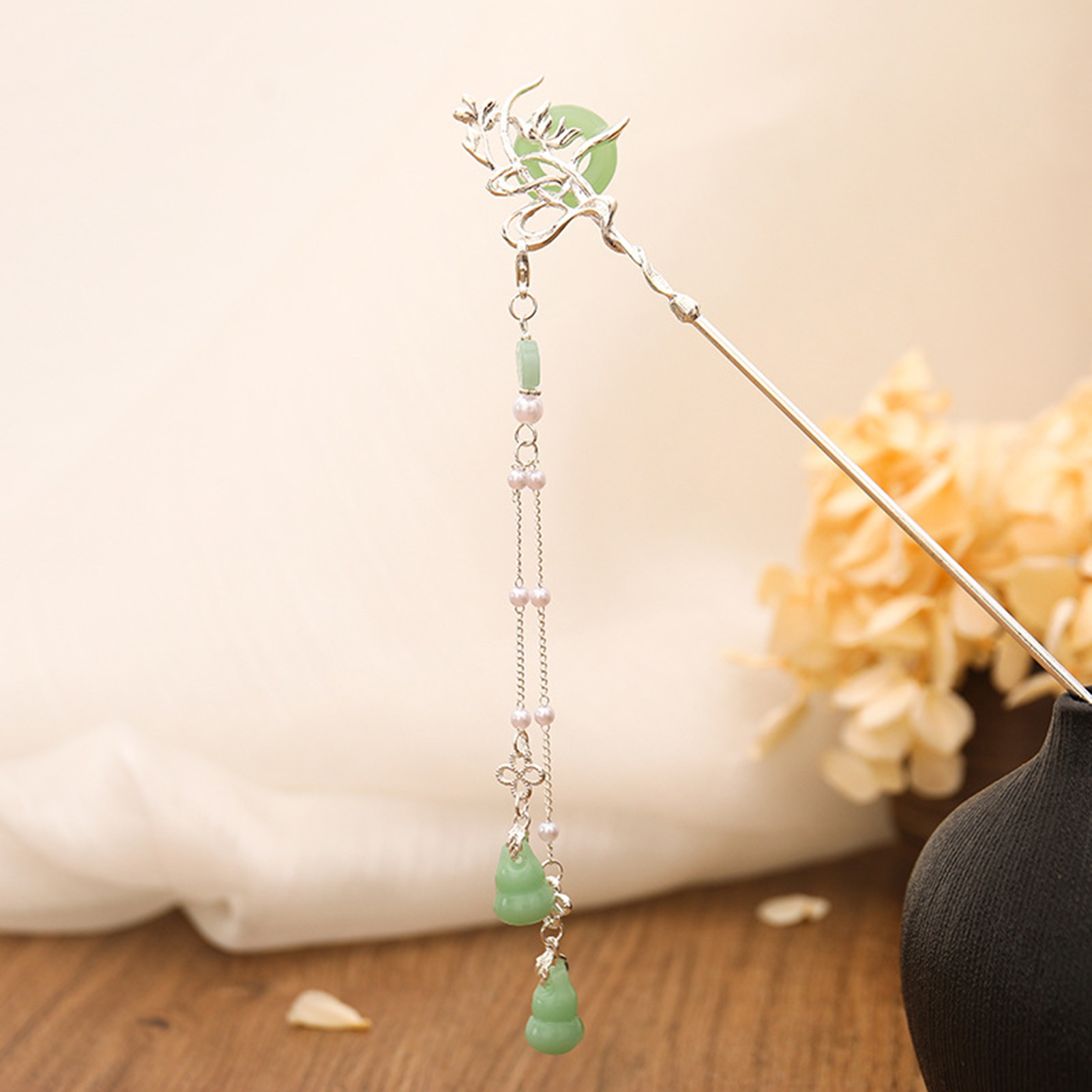 Chinese Style Glass Hairpin Fo - đánh giá và giá Women Accessories Trendy
