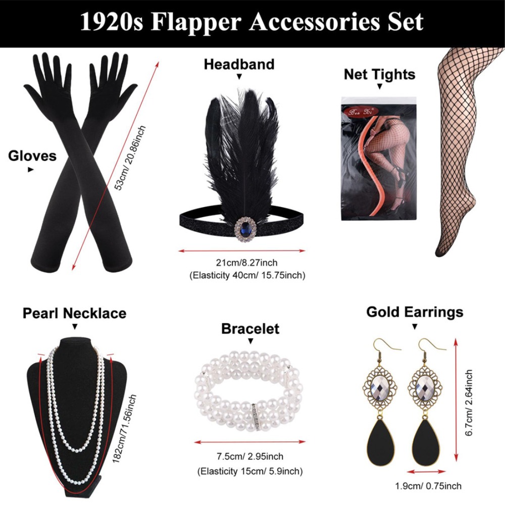 Fashion Cosplay Hair Accessori - đánh giá và giá Women'S Accessories In The 1920S