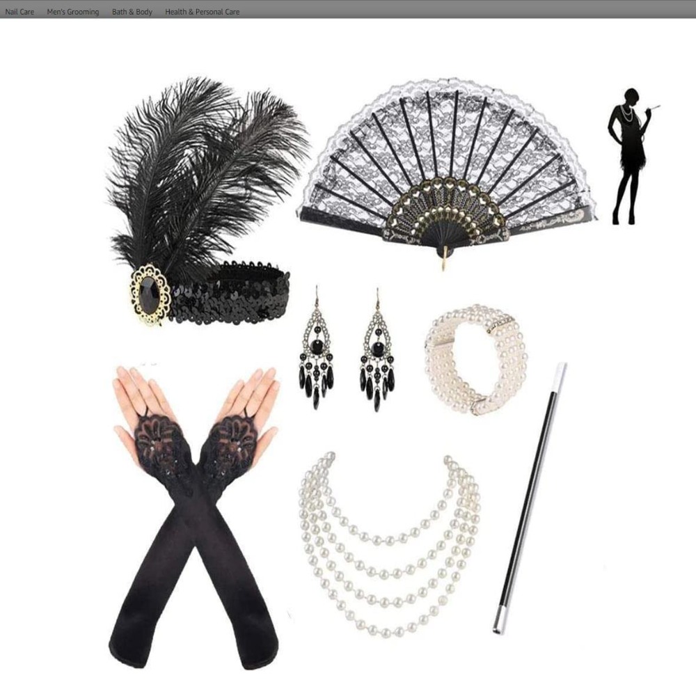 Fashion Cosplay Hair Accessori - đánh giá và giá Women'S Accessories In The 1920S