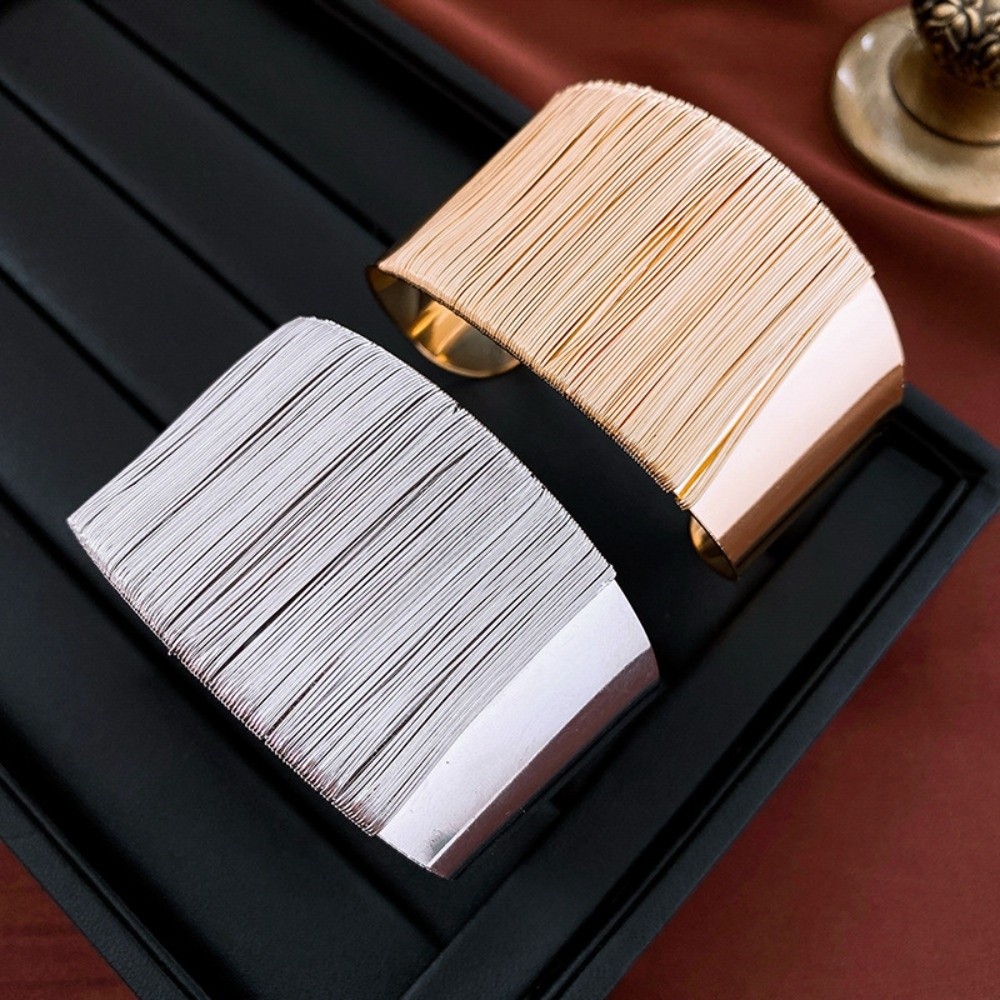 Hollow-out Alloy Wide Opening  - đánh giá và giá Women Accessories Drawing