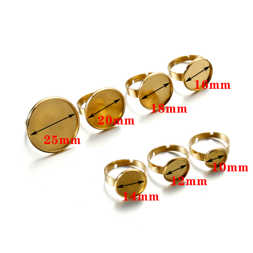 10pcs Stainless Steel Adjustab - đánh giá và giá Ring Set Adjustable
