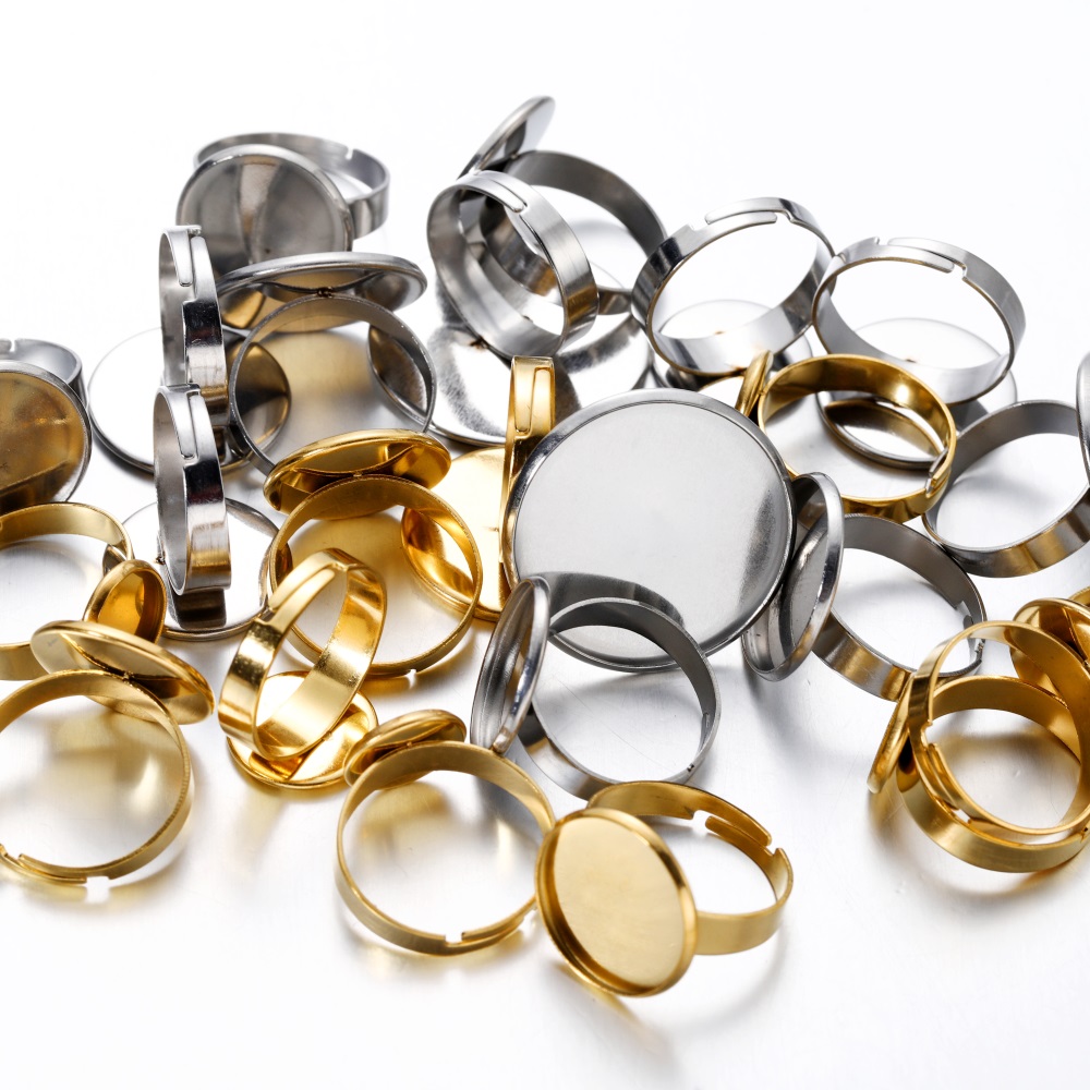 10pcs Stainless Steel Adjustab - đánh giá và giá Ring Set Adjustable
