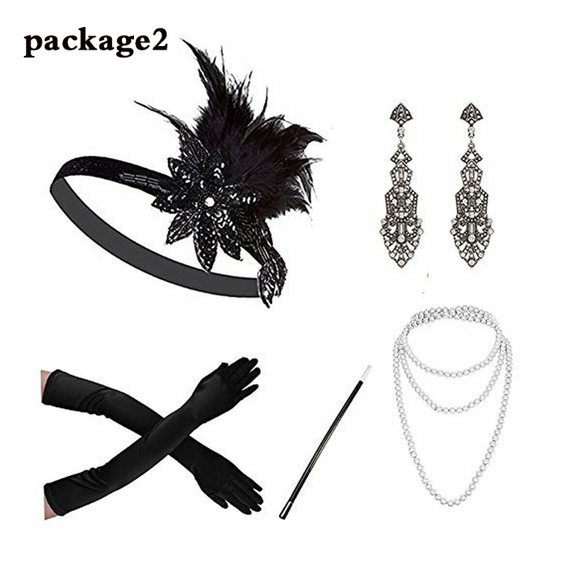 1920 Cosplay Halloween Gatsby  - đánh giá và giá Women'S Accessories In The 1920S