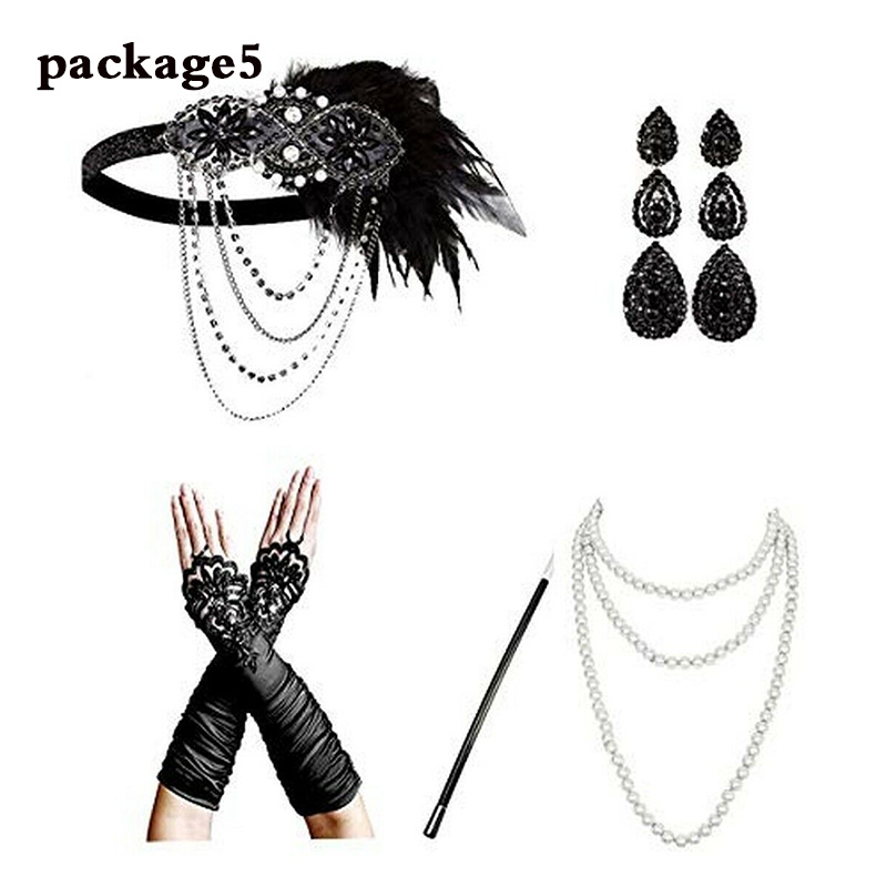 1920 Cosplay Halloween Gatsby  - đánh giá và giá Women'S Accessories In The 1920S